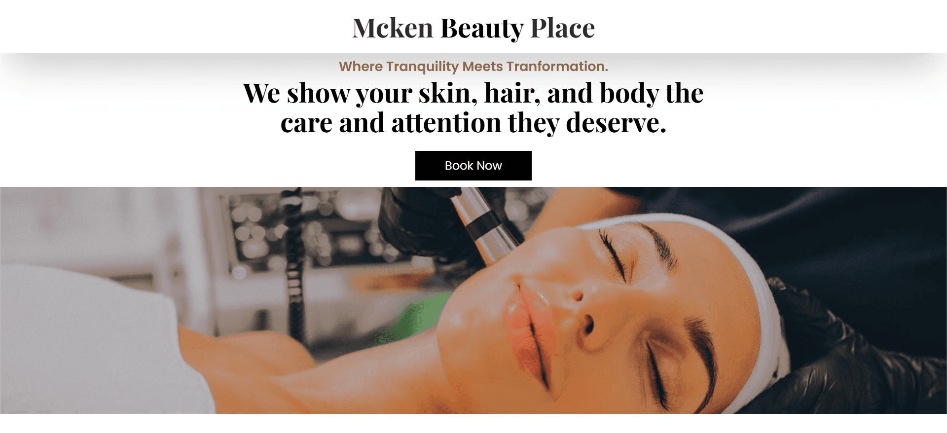 Mcken Beauty Booking Platform